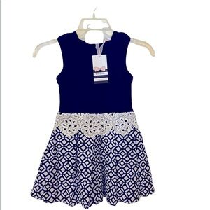 Miss Donna Navy Blue dress